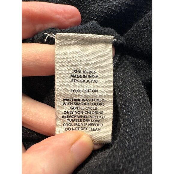 Soft Surroundings Women's Gray Pull On Lounge Comfy Cropped Pants Size PXL - Picture 10 of 10